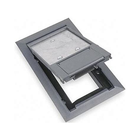 Steel City Box Cover, Floor Box Type, 1 Gang, Polycarbonate 664-CST-SW ...