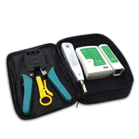 Buy Crimpers RJ45 Tool Kit Network Ethernet Cable Tester RJ45 Crimper ...