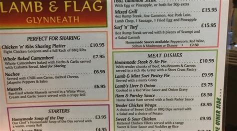 THE LAMB AND FLAG, Glynneath - Restaurant Reviews, Phone Number ...