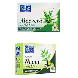 Buy New Shama Alovera & Neem Soap Combo | Nourishing & Gentle | Herbal ...