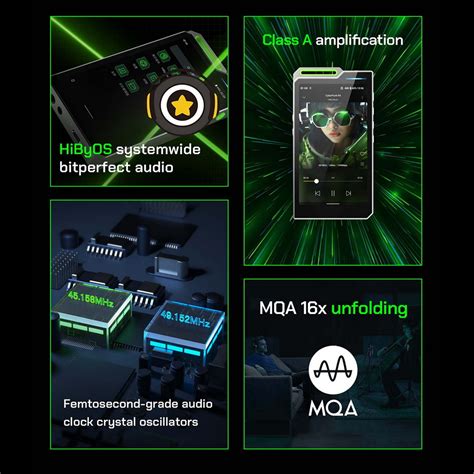 HiBy R4 Portable DAP with Four ES9018C2M DAC | Concept Kart