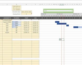 Image result for Project Management Excel Tool