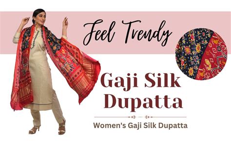 Buy DESI BUTIK Multicolor Women's Gaji Silk Dupatta suitable for ...