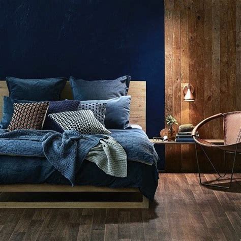 bedroom decor ideas navy blue