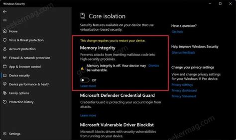 Image result for Memory Integrity Explained
