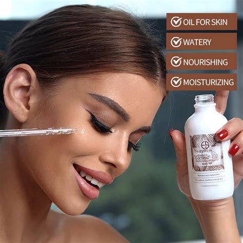 Coconut oil & Vitamin E nourishing & hydrating body oil – ESTELIN