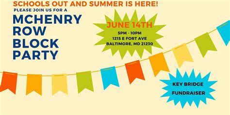 McHenry Row Block Party, 1215 E Fort Ave, Baltimore, 14 June 2024 ...