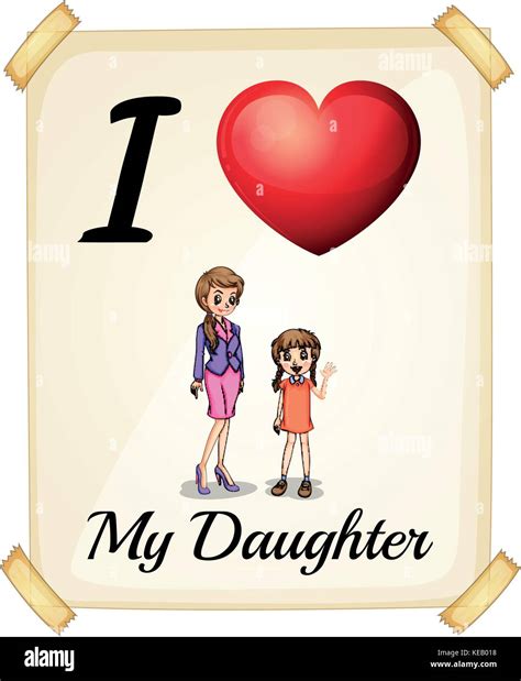 I Love My Daughter Graphics