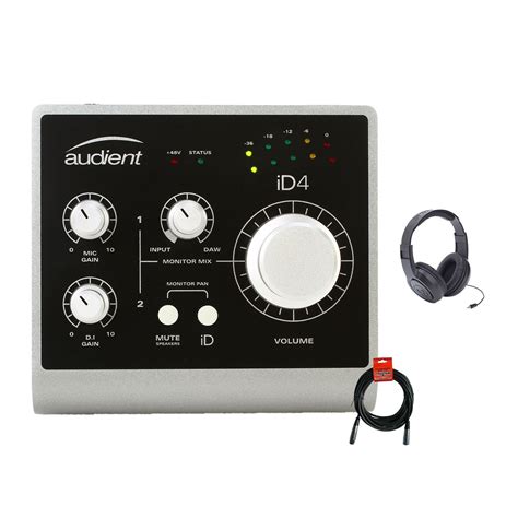 Audient iD4 High Performance USB Audio Recording Interface supported ...
