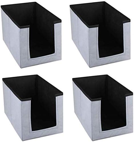 Kuber Industries (Set of 4) Clothes Organiser for Wardrobe - Foldable ...