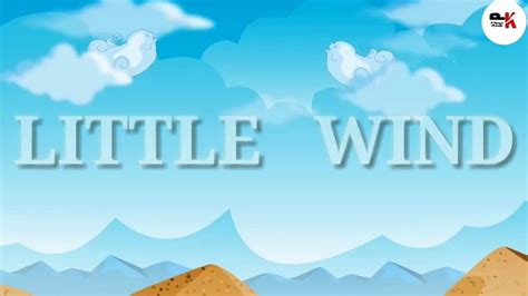 ||LITTLE WIND||Short rhyme for kindergarten kids||rhyme in prep class ...