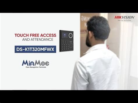 HIKVISION DS-K1T320EFWX Device for Attendance & Access Control WiFi ...