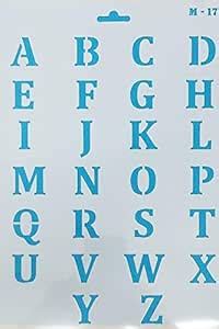 MRP-Stencils for Drawing Kids Drawing and Crafting Item ABC Letter ...