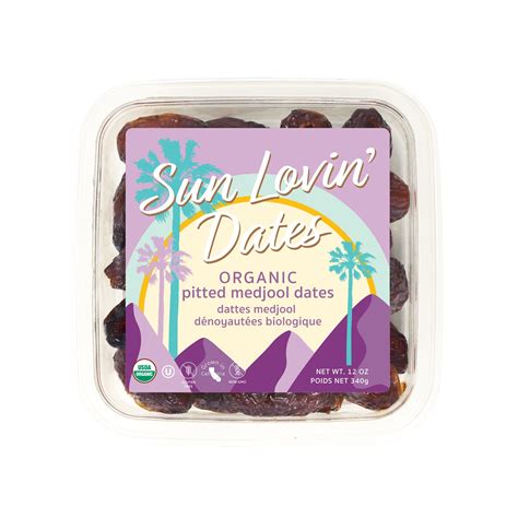 Organic Pitted Medjool Dates Tub – Sun Lovin' Foods