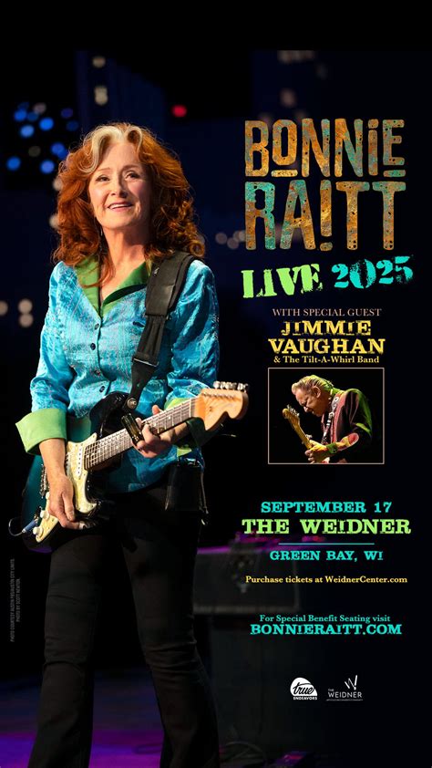 Bonnie Raitt Live 2025 – The Weidner