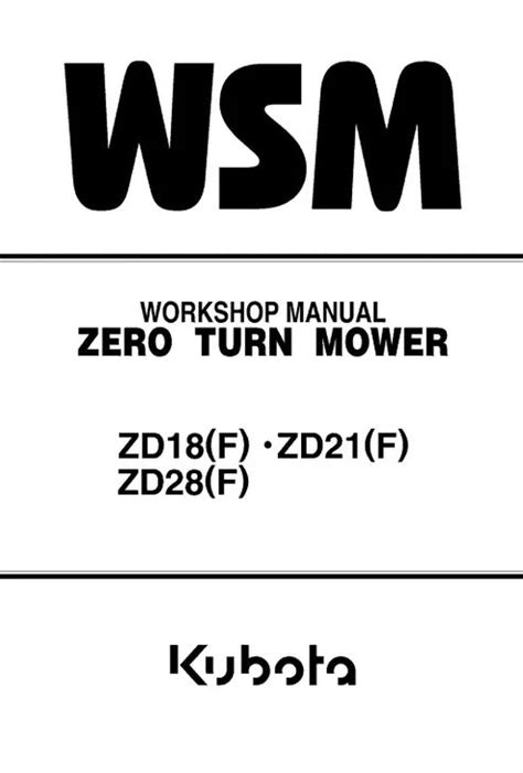 Kubota PDF Manuals: Service, Parts, and Operator Guides, USA