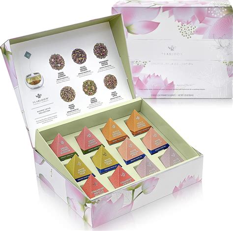 Amazon.com : The Tea Spot Pyramid Sachet Collection - Loose Leaf Tea ...