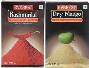 EVEREST Red Chilli Powder,+Dry Mango Powder Price in India - Buy ...