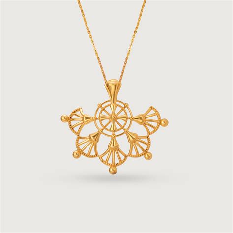 Tarpa Legacy 22KT Gold Pendant