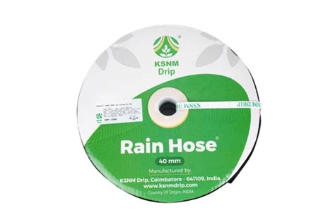 Rain Hose System - Plastic Spray Pipe System Manufacturer from Coimbatore