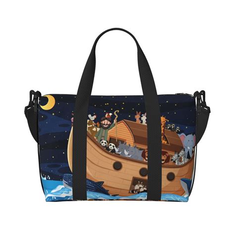 Travel Duffle Bag - Ocean Scene with Noah's Ark Weekender Bags for ...
