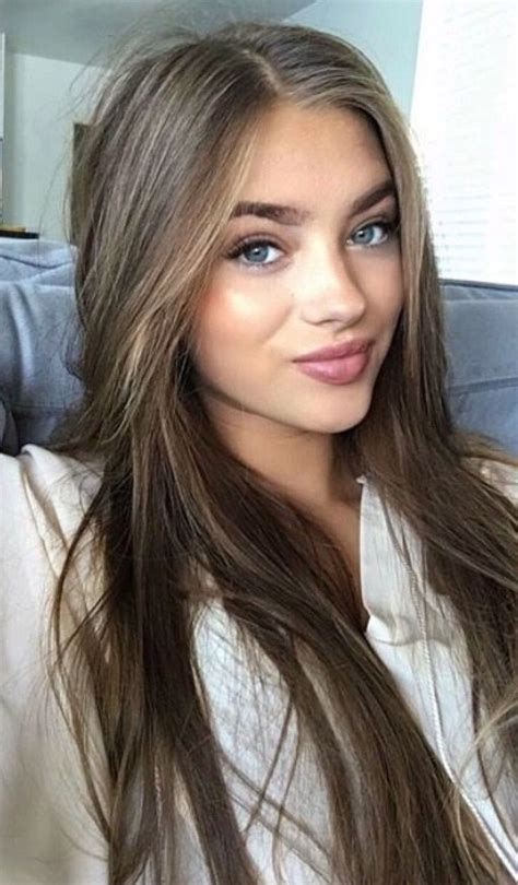 brown hair pinterest