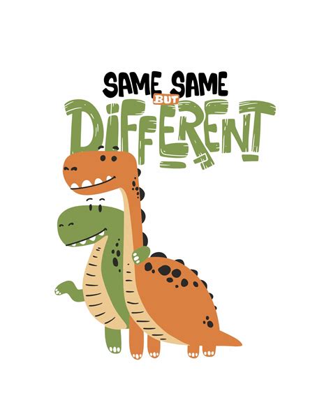 Same Different - White - Unisex Kids T-shirt – Adimanav Studios