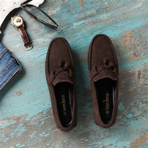 LOUIS STITCH Demesure Unerobe Premium Handmade Finest Suede Leather ...