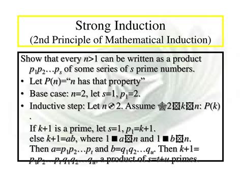 PPT - Mastering Mathematical Induction Techniques PowerPoint ...