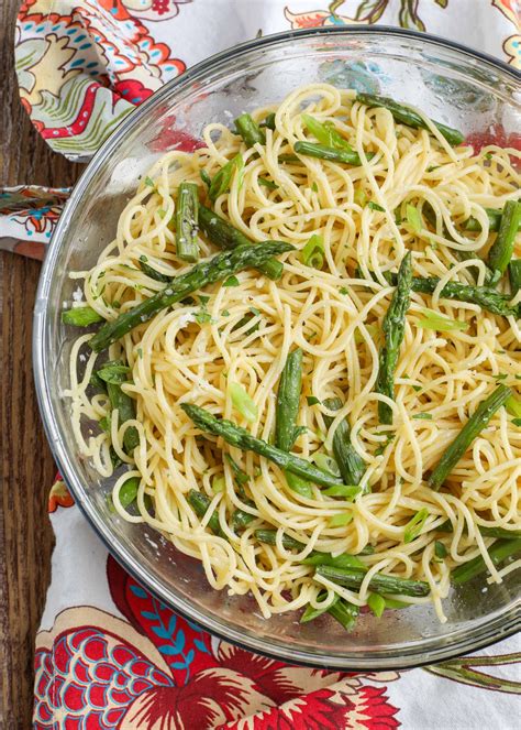 Roasted Asparagus Pasta - Vegetable Recipes