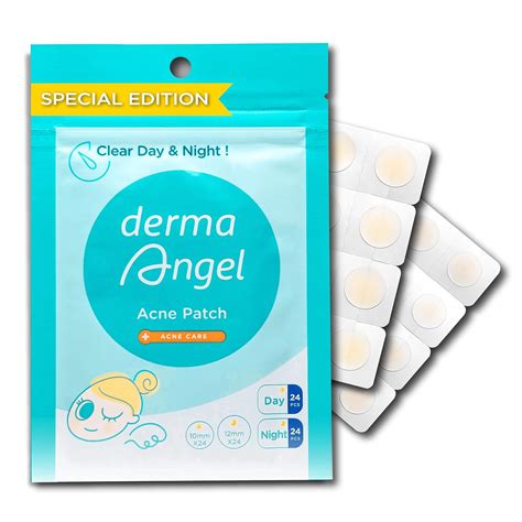 Buy DermaAngel Ultra Invisible Acne Patches, Pimple Patches ...