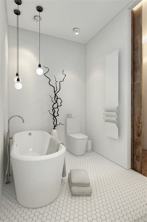 Creative Way To Decorate White Bathroom Designs Beautified With a ...