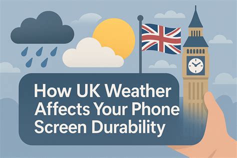 How UK Weather Affects Your Phone Screen Durability