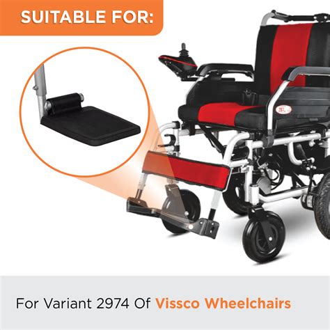 Foot Rest For Left & Right Side Of Power Wheelchairs - 2974 & 2974A ...
