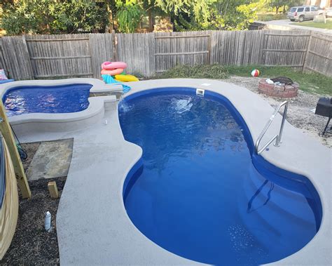 Inground Fiberglass Pools Ville Platte Louisiana Private Oasis