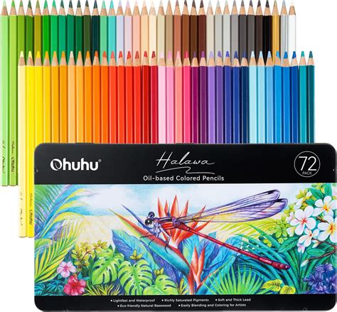 Ohuhu Colored Pencils: 72 Oil-based Drawing Pencils India | Ubuy