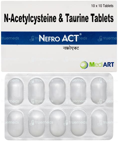 Nefro Act 500/150 MG | Order Nefro Act 500/150 MG Tablet Online at Truemeds