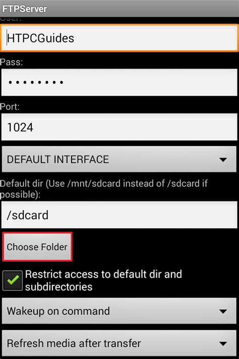Image result for FTP Server Android
