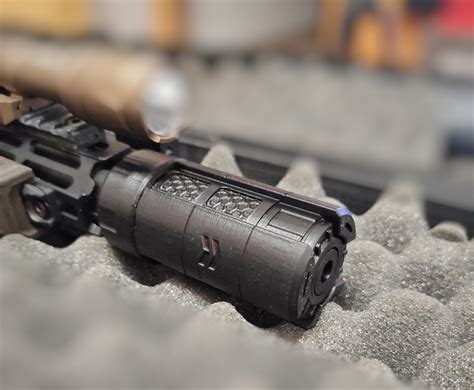 🔫 Airsoft Suppressor CTX・ STL File for 3D printing・Cults