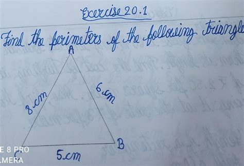 check if it is possible to form a triangle with following sides. 5cm, 6 ...