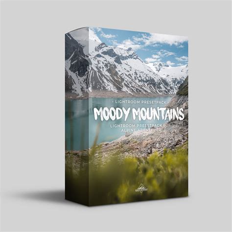 MOODY MOUNTAINS Lightroom Presets - 4 Presets für Desktop & mobil