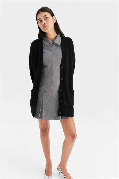 Oversized Cardigan - Schwarz - Ladies | H&M DE