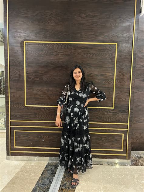 Chiffon Maxi Dress with Lace – Drape & Dazzle