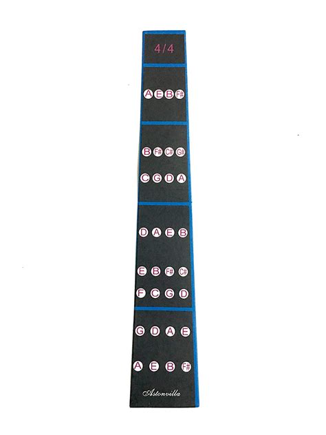 Bufferman Violin Fingerboard Intonation 4/4 Chart Sticker : Amazon.in ...