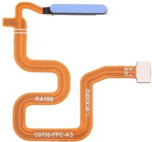 VRAVMO RMX2151 (BLUE) REALME 7 (MIST BLUE) Fingerprint Sensor Flex ...