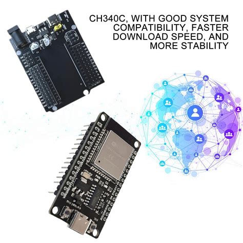 ESP32 Development Board ESP32-DevKitC-32 | Ubuy India