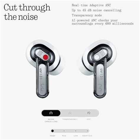 Nothing Ear 3 Wireless Earbuds | Super Mic 45db Hybrid Active Noise ...