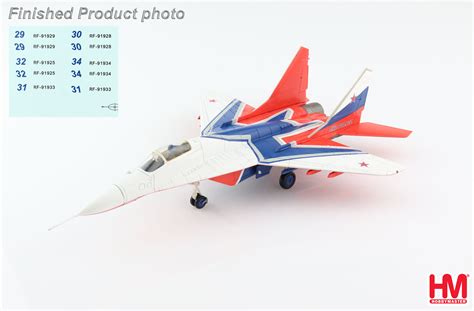 MIG-29 Strizhi Aerobatic Team Russian Aerospace Force, 2019