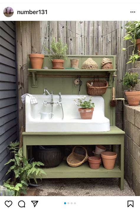 Potting Bench With Sink Diy at Alyssa Dalziel blog
