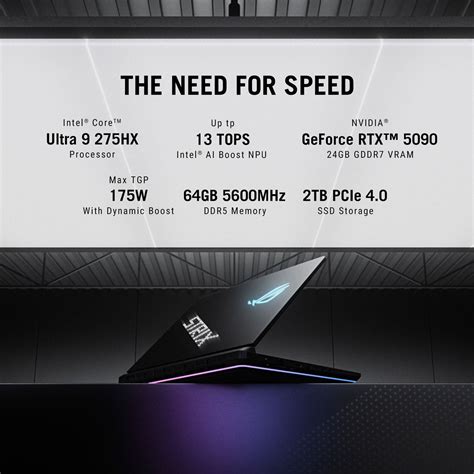 ASUS ROG STRIX SCAR 18 G835LX-SA187WS [ULTRA9-275HX/64GB/2TB SSD/WIN11 ...